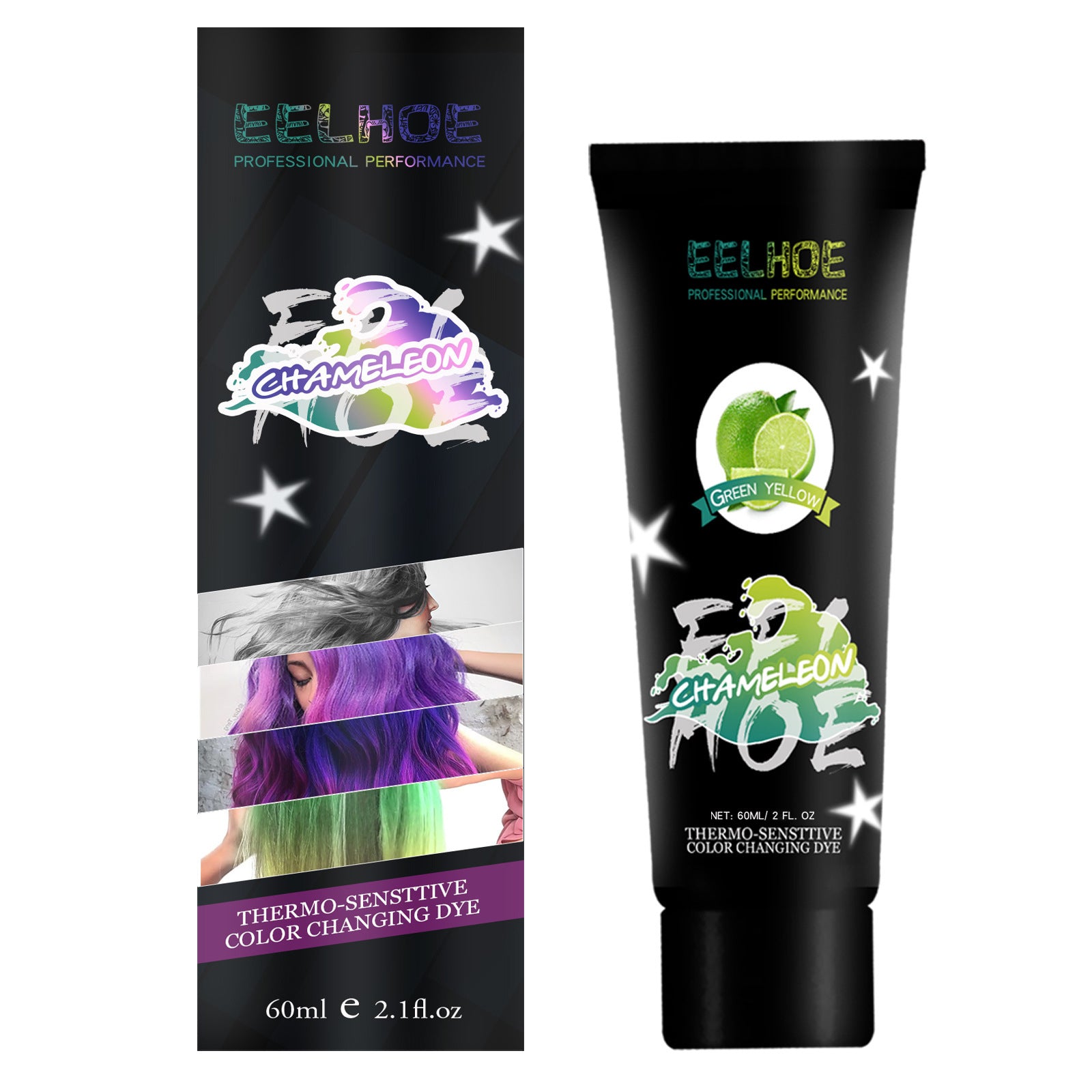 Gradient Hair Conditioner, No Damage To Hair And Scalp Easily Change Hair Color Hair Conditioner