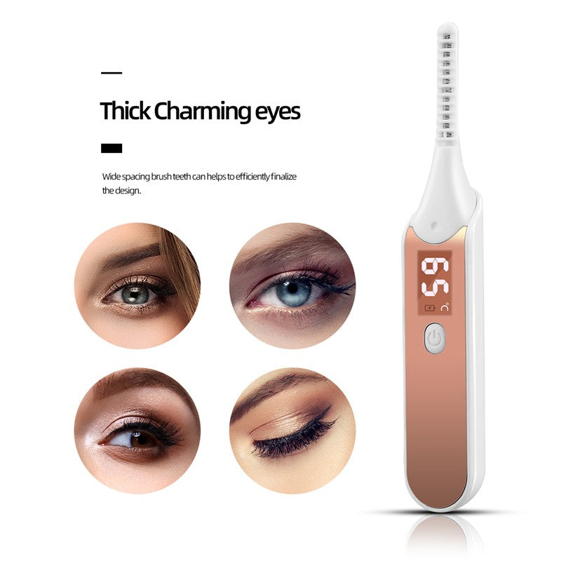 Eyelash Curler Electric Eyelash Curler Digital Display Beauty Tool Electric Eyelash Curler