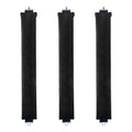 Curling Iron with 3 Rubber Clips 3cm No-Heat Curler Big Wave Hair Styling Tool Sleep