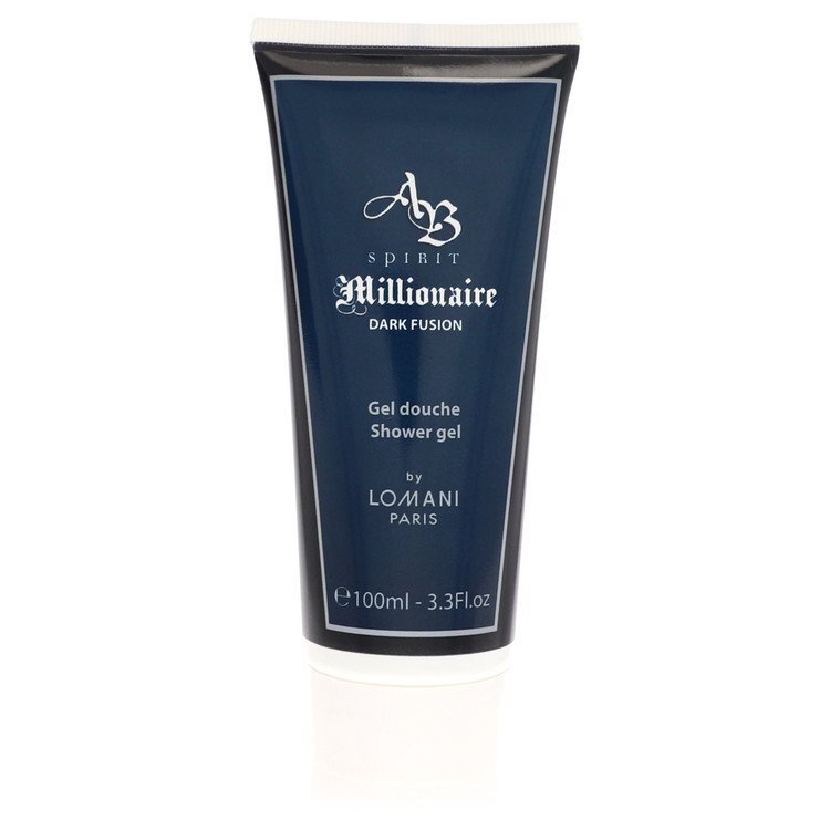 Spirit Millionaire Dark Fusion by Lomani Shower Gel 3.3 oz (Men)
