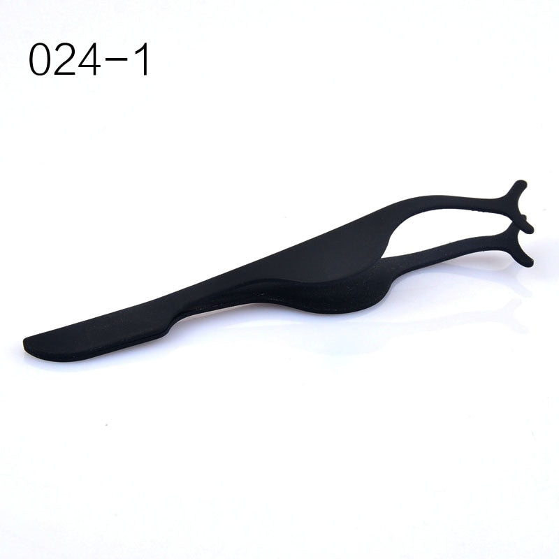1PC SStainless Steel Eyelash Curler Extension Applicator Remover Clip Eyebrow Eye Lashes Tweezers Nipper Tool