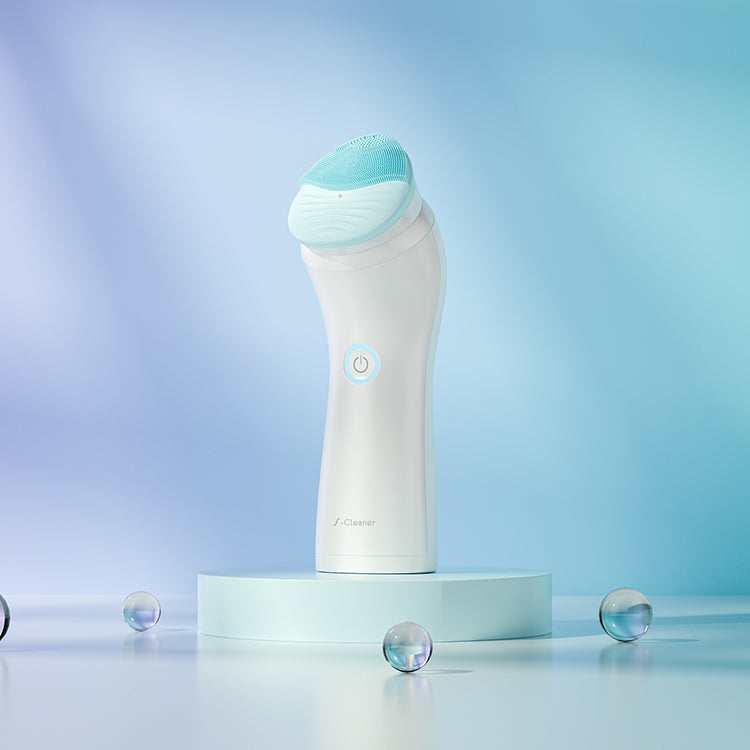 New Electric Face Wash Brush Silicone Face Pore Cleaning Artifact Portable Ultrasonic Cleansing Brush Face Wash Instrument