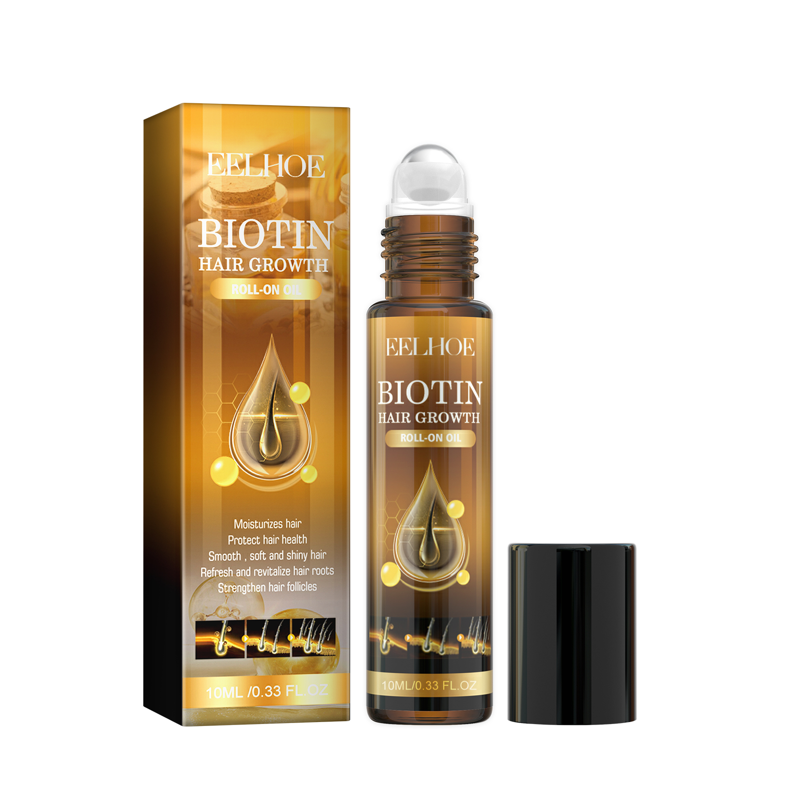 Biotin Hair Care Ball Gentle Ingredients Nourish And Moisturize Hair, Smooth And Glossy Hair Care Ball