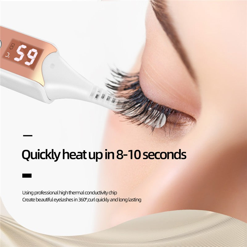 Eyelash Curler Electric Eyelash Curler Digital Display Beauty Tool Electric Eyelash Curler