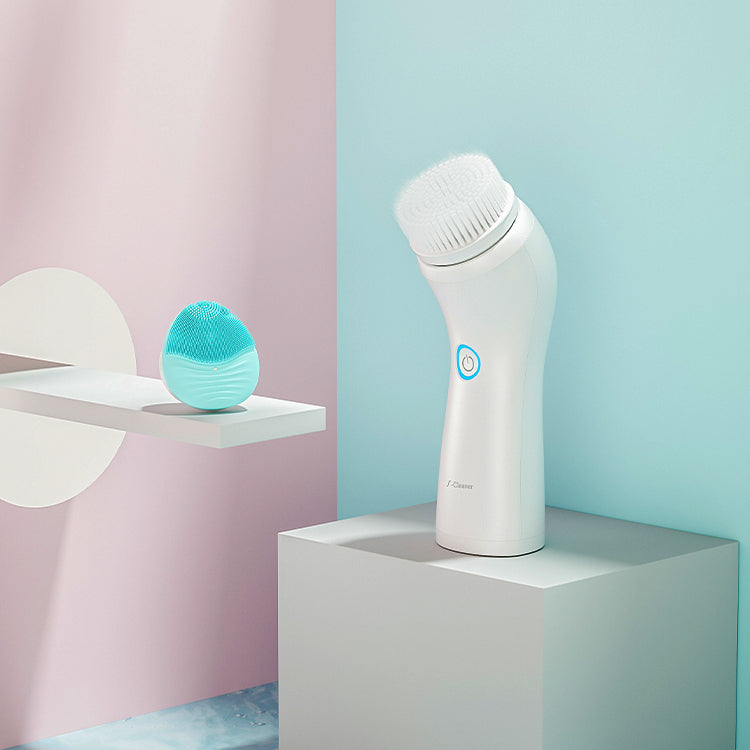 New Electric Face Wash Brush Silicone Face Pore Cleaning Artifact Portable Ultrasonic Cleansing Brush Face Wash Instrument