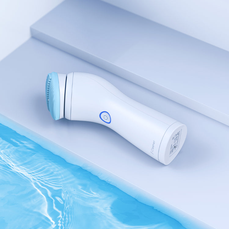 New Electric Face Wash Brush Silicone Face Pore Cleaning Artifact Portable Ultrasonic Cleansing Brush Face Wash Instrument